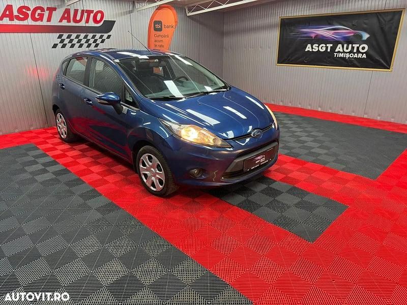 Second-hand Ford Fiesta 82 CP (60 kW) 2009 Albastru Hatchback