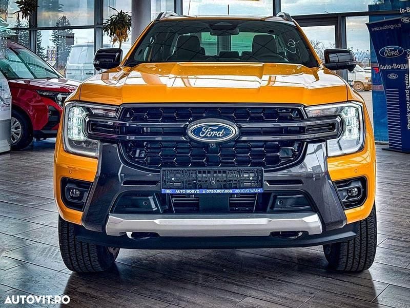 Culoaregalbeuriu Nouă 2024 Ford Ranger Platinum Pickup | 55.900 EUR (Preț bun) - Imagine 1/4