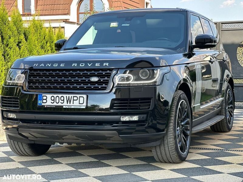 Negru Utilizat 2016 Land Rover Range Rover Vogue SUV | 35.600 EUR - Imagine 1/4