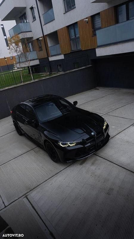 Negru Utilizat 2024 BMW M3 Competition Edition Berlinǎ | 79.700 EUR (Preț bun) - Imagine 1/4