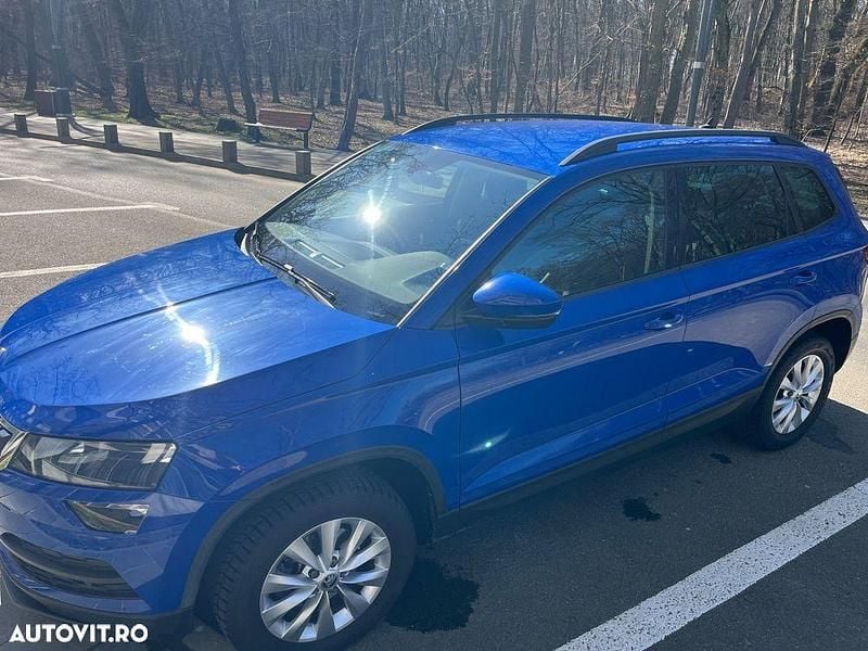 Second-hand Skoda Karoq 149 CP (109 kW) 2019 Culoarealbastru SUV