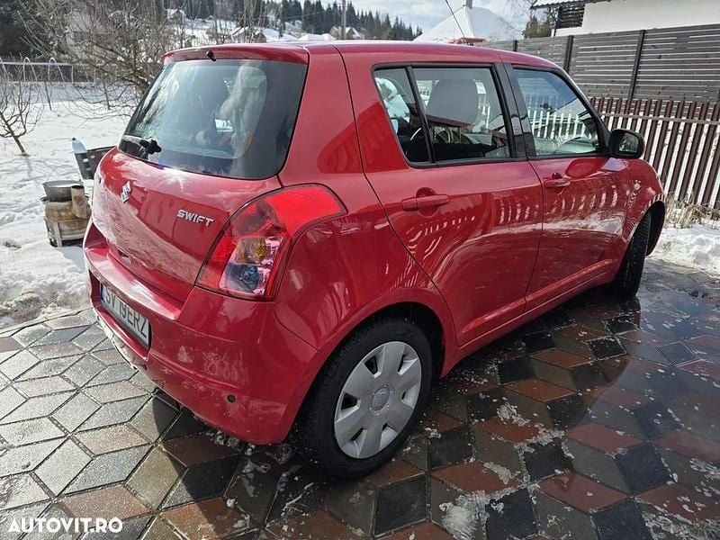 Second-hand Suzuki Swift GLX 92 CP (67 kW) 2008 Culoarerosu Hatchback