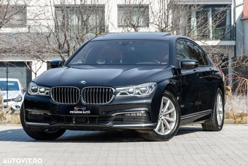 Negru Utilizat 2018 BMW 740 iPerformance Berlinǎ | 27.990 EUR - Imagine 1/4