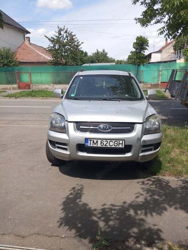 Argintiu Utilizat 2008 Kia Sportage 2 SUV | 1.900 EUR - Imagine 1/4
