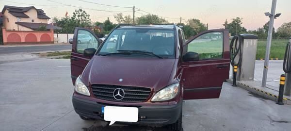 Second-hand Mercedes Vito 116 CP (85 kW) 2010 Rosu Van