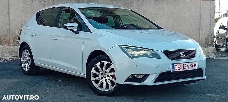 Culoarealb Utilizat 2014 Seat Leon Ecomotive Hatchback | 6.695 EUR (Preț OK) - Imagine 1/4