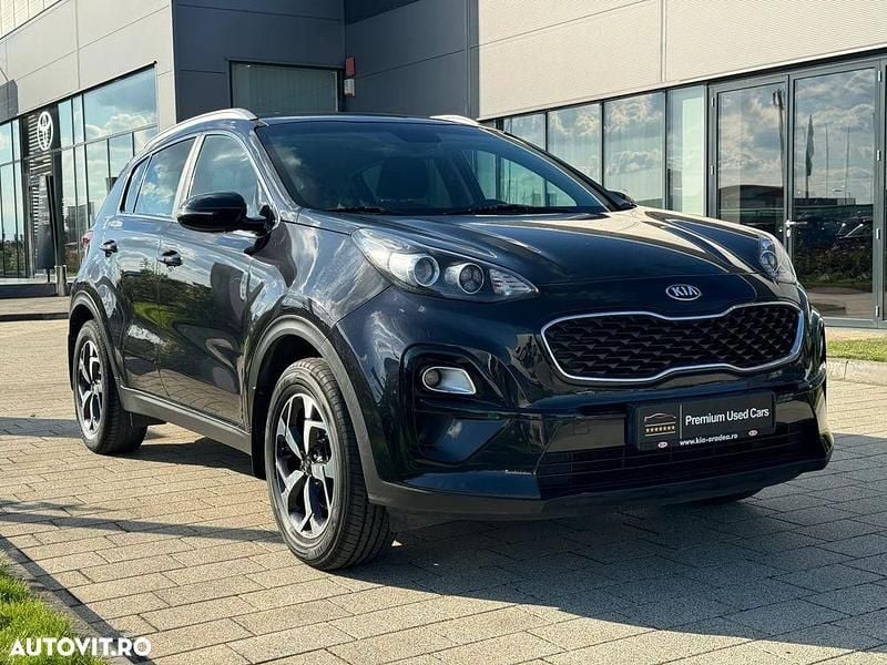 Culoarenegru Utilizat 2019 Kia Sportage Plus SUV | 15.500 EUR (Preț bun) - Imagine 1/4