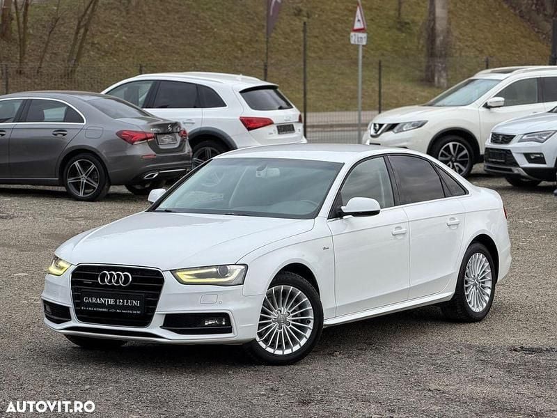 Second-hand Audi A4 S-Line 177 CP (130 kW) 2014 Culoarealb Berlinǎ