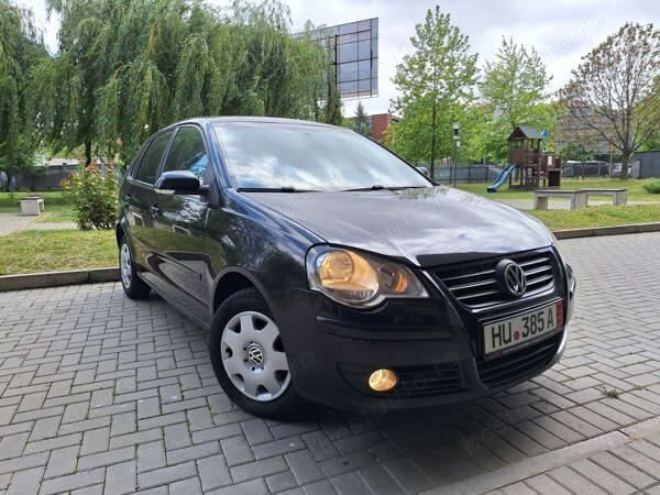 Second-hand VW Polo 80 CP (58 kW) 2008 Negru Berlinǎ