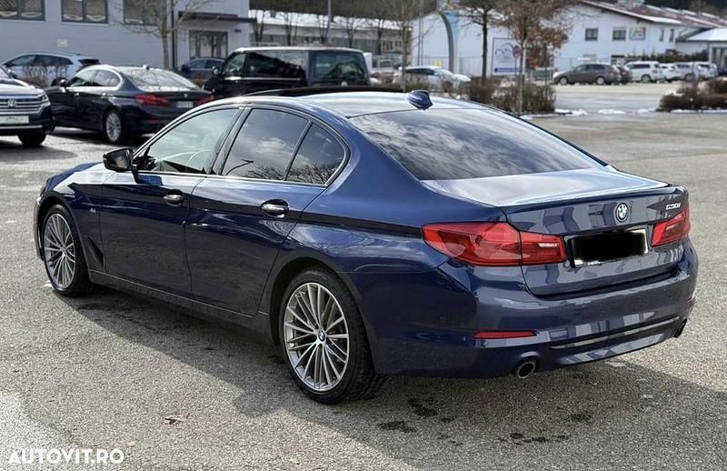 Second-hand BMW 530 Sport Line 252 CP (185 kW) 2017 Culoarealbastru Berlinǎ