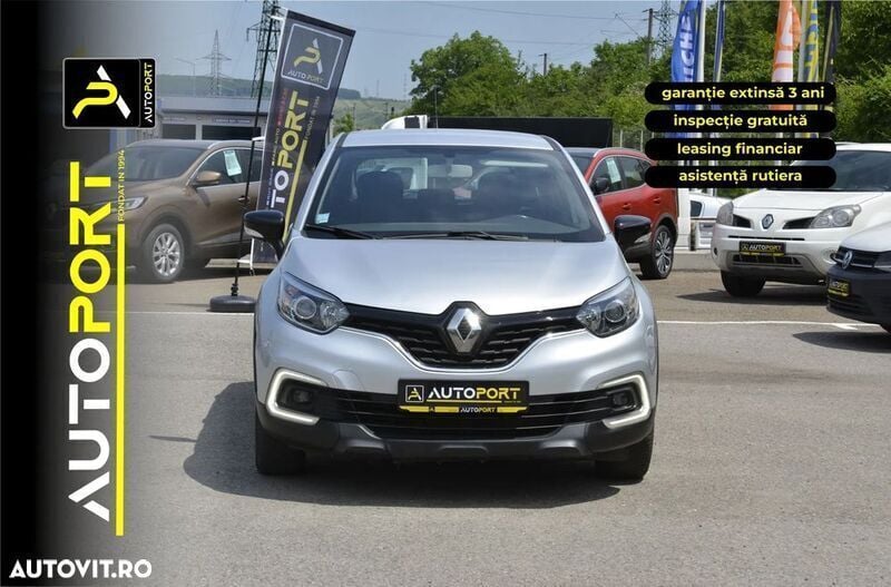 Gri Utilizat 2019 Renault Captur Intens SUV | 10.076 EUR (Preț OK) - Imagine 1/4
