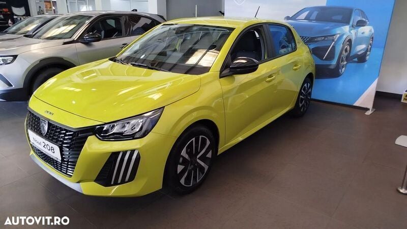 Galbeuriu Nouă 2024 Peugeot 208 Style Hatchback | 13.684 EUR (Preț OK) - Imagine 1/4