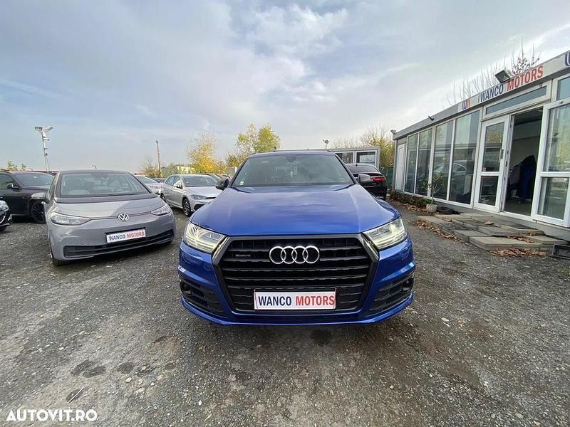Second-hand Audi Q7 Comfort 272 CP (200 kW) 2018 Culoarealbastru SUV