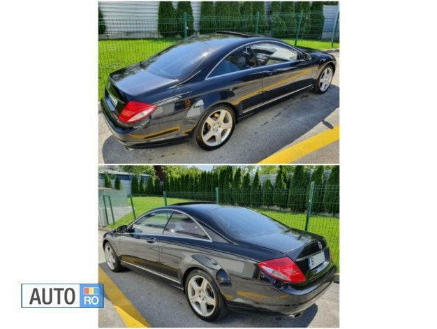 Second-hand Mercedes CL500 Night 388 CP (285 kW) 2007 Negru Coupe