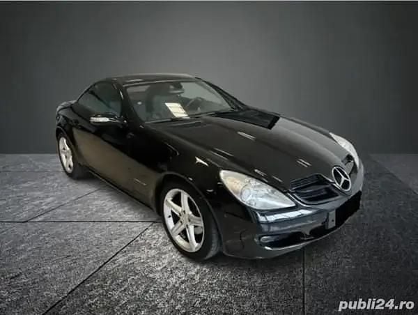 Negru Utilizat 2007 Mercedes SLK200 Cabrio | 11.500 EUR - Imagine 1/4