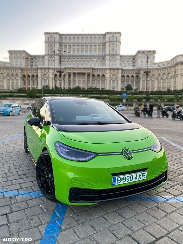 Verde Utilizat 2020 VW ID.3 Pro Performance Hatchback | 19.500 EUR (Preț OK) - Imagine 1/4