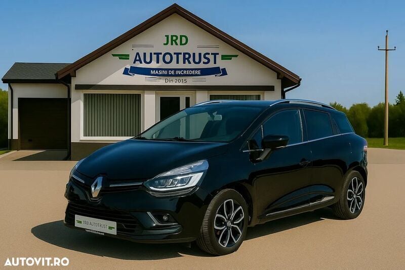 Negru Utilizat 2016 Renault Clio GrandTour Intens Break | 7.400 EUR (Scump) - Imagine 1/4
