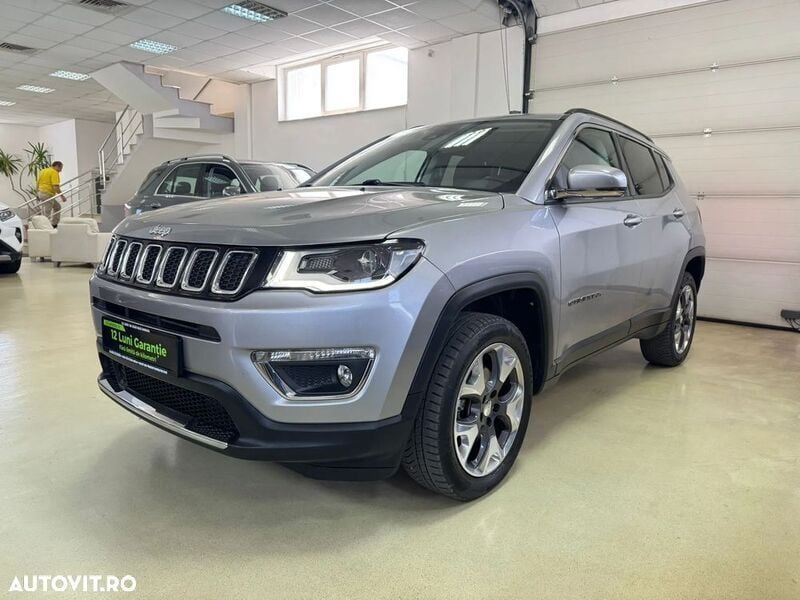 Gri Utilizat 2020 Jeep Compass Limited SUV | 16.775 EUR (Preț OK) - Imagine 1/4