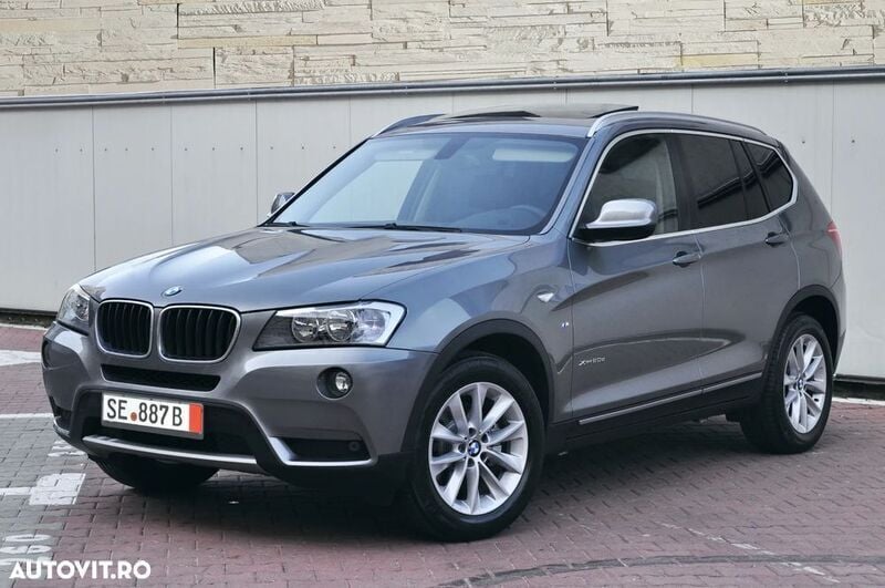 Gri Utilizat 2013 BMW X3 SUV | 12.495 EUR (Preț bun) - Imagine 1/4