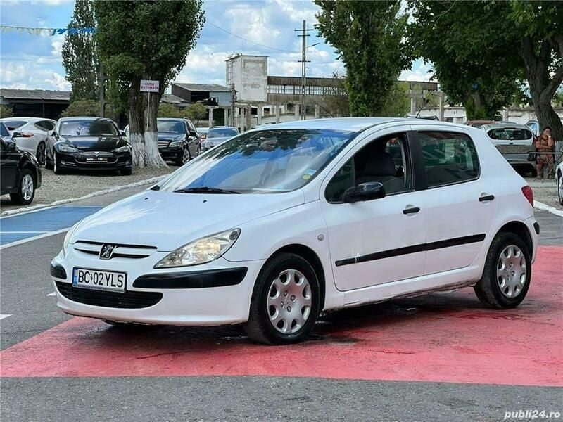 Second-hand Peugeot 307 90 CP (66 kW) 2002 Alb Hatchback