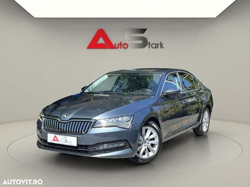 Culoarealbastru Second-hand 2020 Skoda Superb Style Berlinǎ | 15.490 EUR (Super Preț) - Imagine 1/4