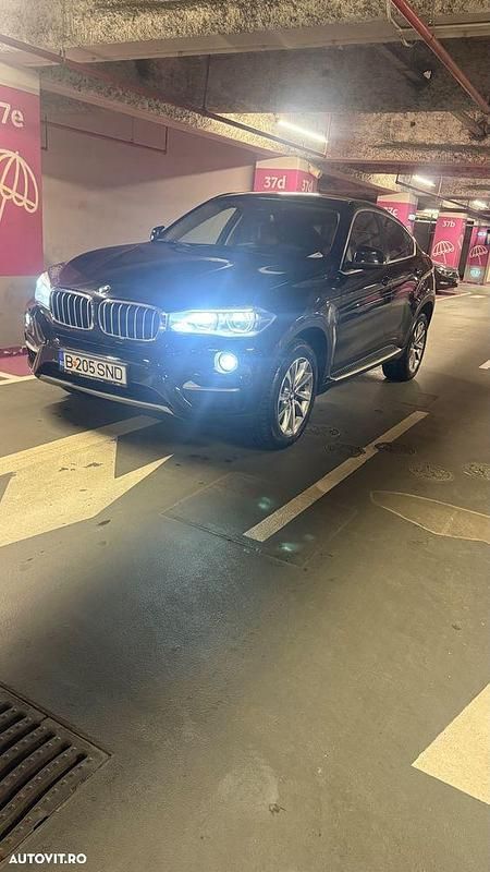 Culoarenegru Utilizat 2016 BMW X6 Sport Line SUV | 24.900 EUR (Preț OK) - Imagine 1/4