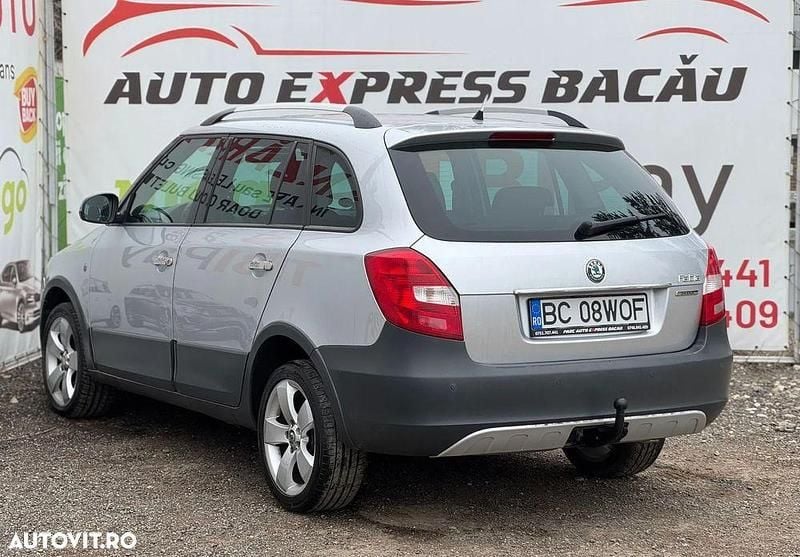 Second-hand Skoda Fabia 105 CP (77 kW) 2012 Culoareargint Break