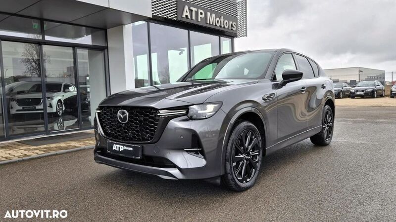 Gri Nouă 2025 Mazda CX-60 SUV | 54.621 EUR - Imagine 1/4