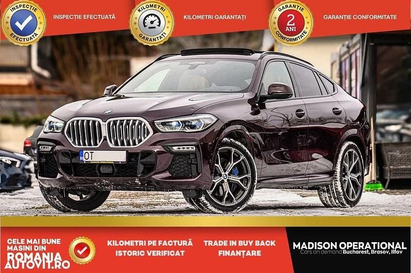 Culoarealte culori Utilizat 2020 BMW X6 xLine SUV | 57.950 EUR (Preț bun) - Imagine 1/4