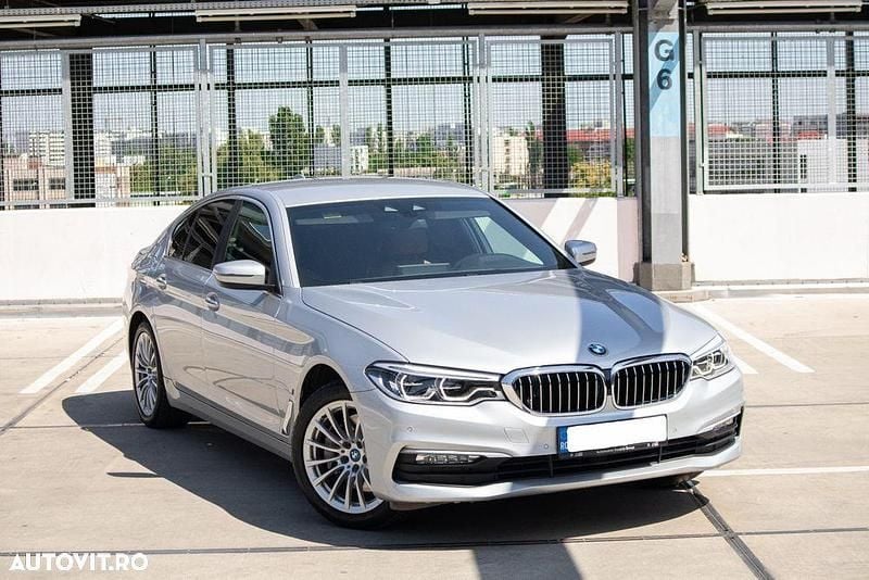 Culoareargint Utilizat 2017 BMW 530e Comfort Edition Berlinǎ | 24.900 EUR (Preț OK) - Imagine 1/4