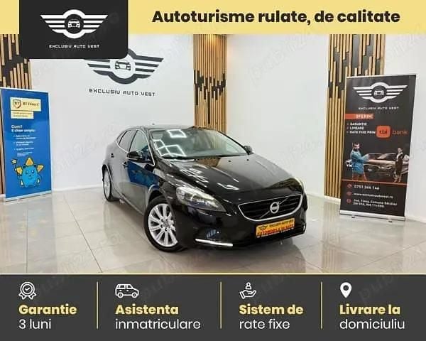 Negru Utilizat 2013 Volvo V40 Break | 6.990 EUR (Preț OK) - Imagine 1/4