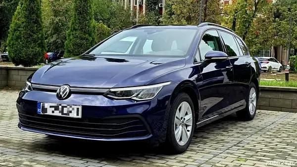 Albastru Utilizat 2021 VW Golf VIII Break | 15.999 EUR (Super Preț) - Imagine 1/4