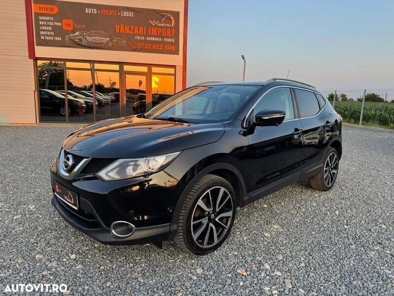 Negru Utilizat 2014 Nissan Qashqai Tekna SUV | 10.990 EUR (Preț OK) - Imagine 1/4