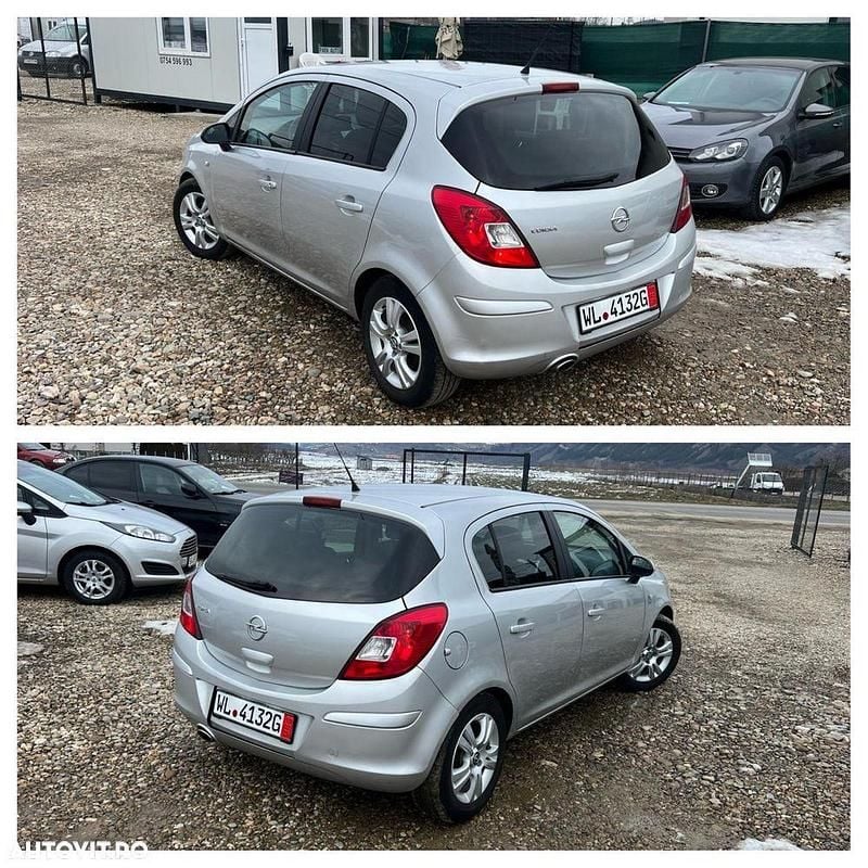 Second-hand Opel Corsa Edition 100 CP (73 kW) 2011 Culoareargint Hatchback