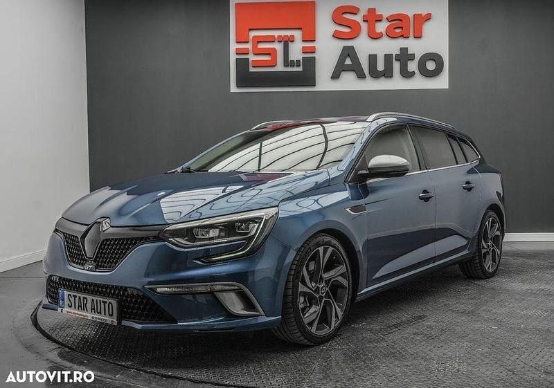 Second-hand Renault Mégane GrandTour GT 163 CP (119 kW) 2017 Culoarealbastru Break