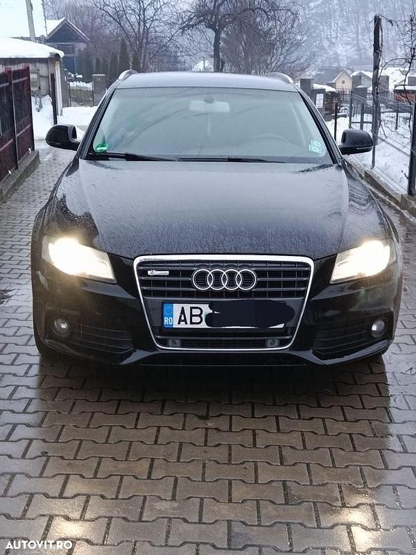 Culoarenegru Second-hand 2009 Audi A4 S-Line Break | 5.300 EUR (Preț OK) - Imagine 1/4