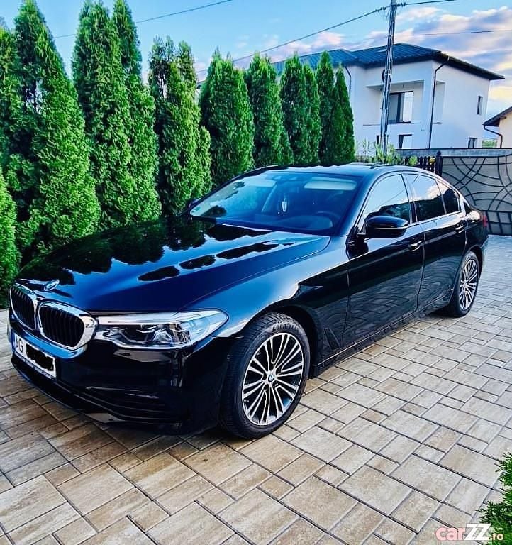 Negru Utilizat 2018 BMW 520 Sport Line Berlinǎ | 22.000 EUR (Preț OK) - Imagine 1/4