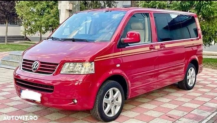 Culoarerosu Utilizat 2006 VW Multivan Monovolum | 9.900 EUR (Scump) - Imagine 1/4