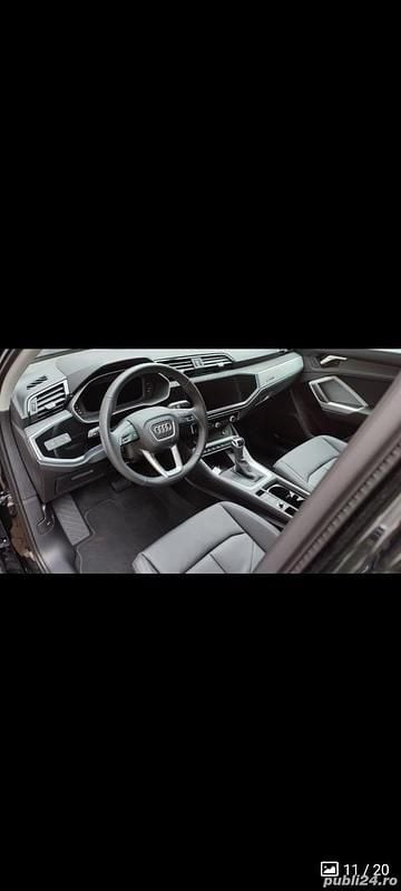 Negru Utilizat 2022 Audi Q3 S-Line SUV | 33.000 EUR (Preț bun) - Imagine 1/4