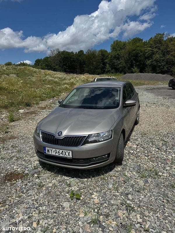 Bej Utilizat 2017 Skoda Rapid | 7.500 EUR (Preț OK) - Imagine 1/4