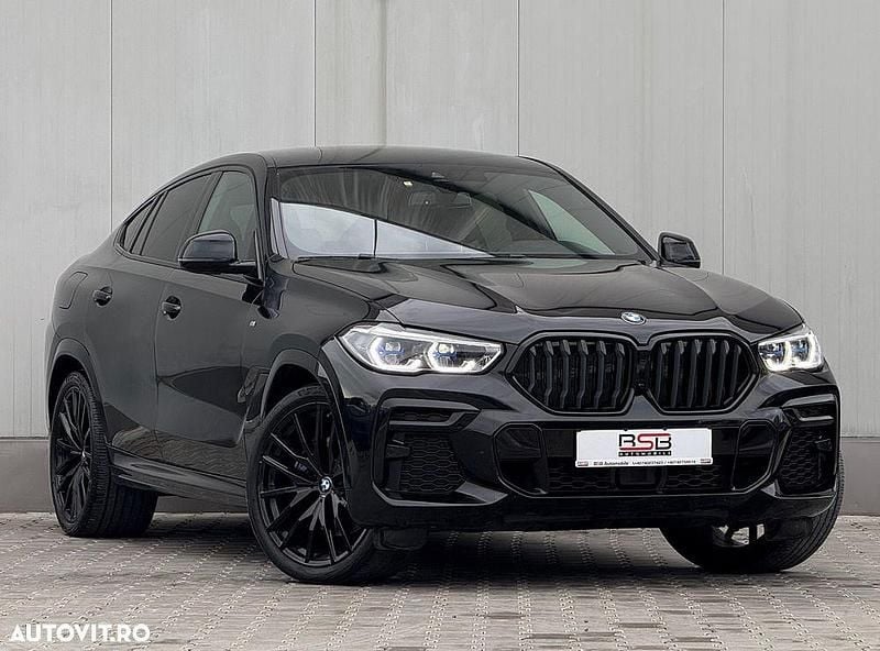 Second-hand BMW X6 Shadowline 286 CP (210 kW) 2021 Culoarenegru SUV