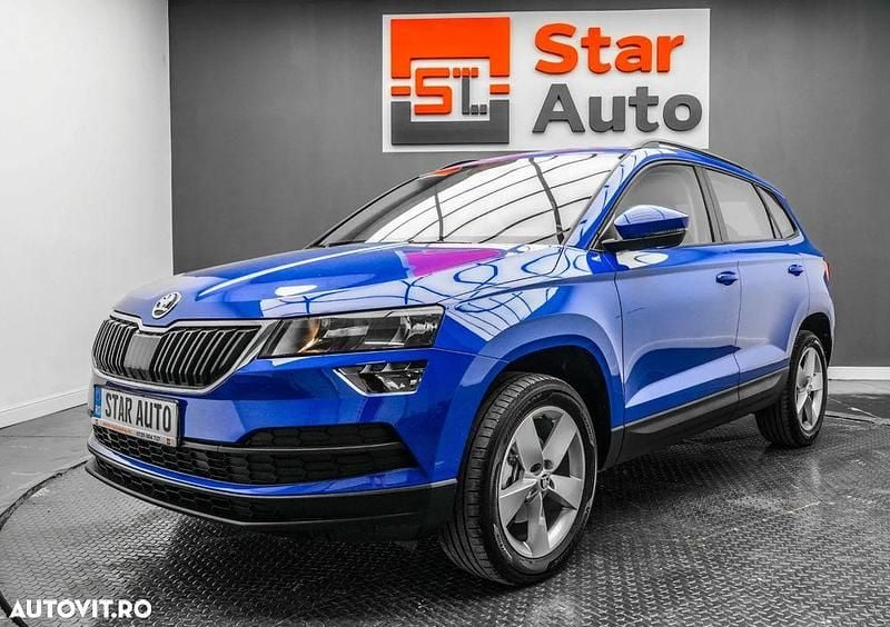 Albastru Utilizat 2019 Skoda Karoq Style SUV | 15.490 EUR (Preț bun) - Imagine 1/4