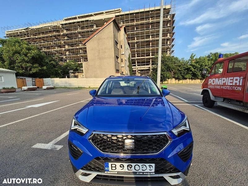 Culoarealbastru Utilizat 2024 Seat Ateca Style SUV | 24.000 EUR (Preț bun) - Imagine 1/4
