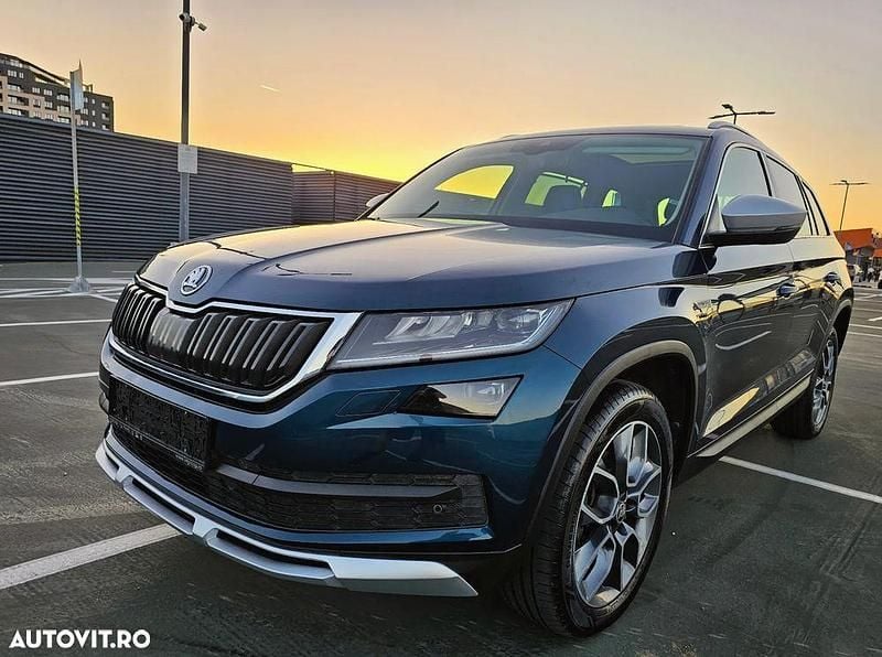Second-hand Skoda Kodiaq 150 CP (110 kW) 2018 Culoarealbastru SUV