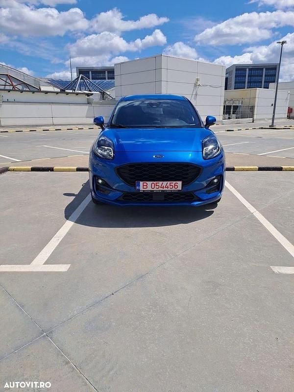 Culoarealbastru Utilizat 2020 Ford Puma Gen-E ST-Line X SUV | 15.555 EUR (Preț OK) - Imagine 1/4