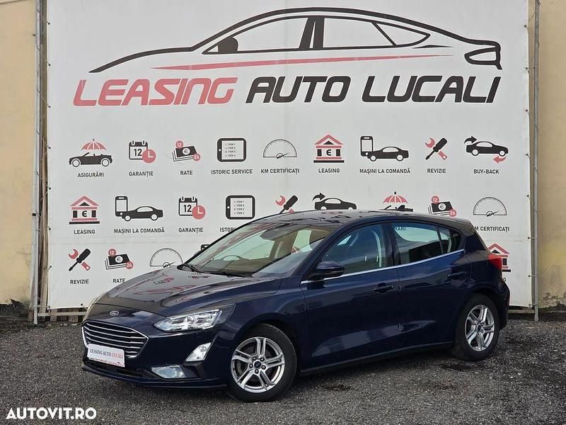 Second-hand Ford Focus 120 CP (88 kW) 2020 Culoarealbastru Hatchback