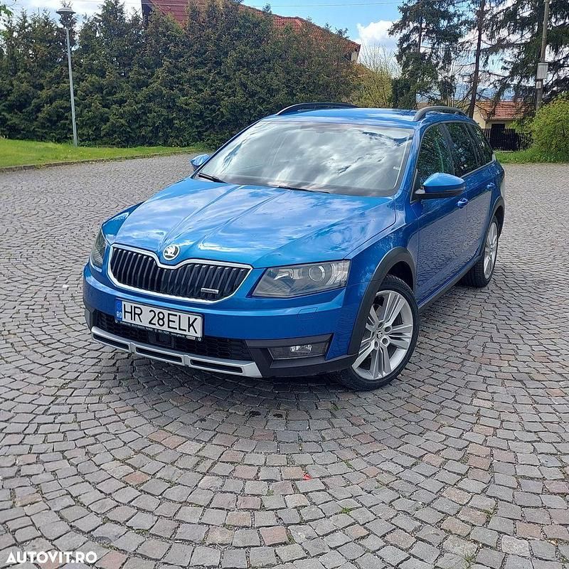 Culoarealbastru Utilizat 2017 Skoda Octavia Break | 14.500 EUR (Puțin scump) - Imagine 1/4