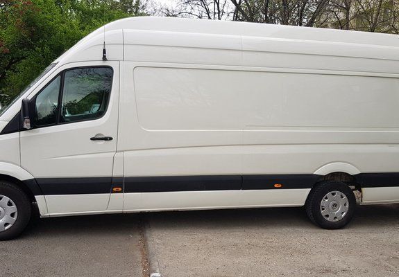 Second-hand VW Crafter 163 CP (119 kW) 2009 Alb Van