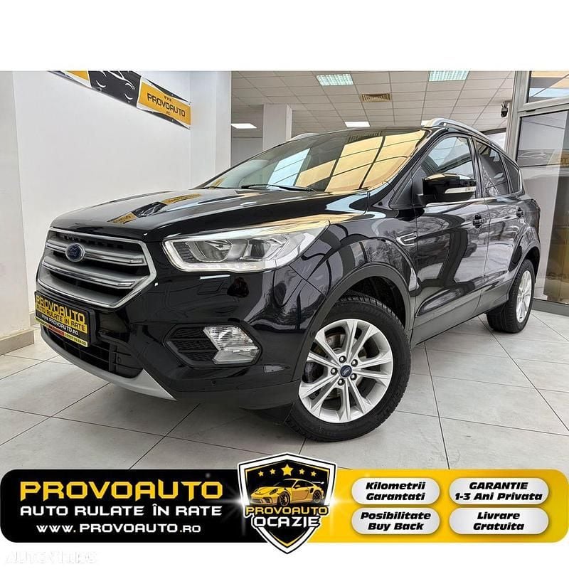 Culoarenegru Utilizat 2018 Ford Kuga Titanium SUV | 11.950 EUR (Preț OK) - Imagine 1/4