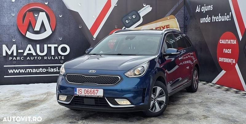 Second-hand Kia Niro 141 CP (103 kW) 2017 Culoarealbastru SUV